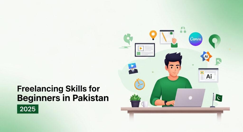 Freelancing skills tutorial for beginners in Pakistan, 2025, remote work, digital freelancing, online job opportunities.