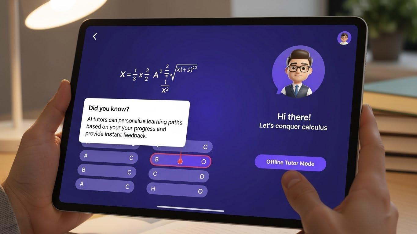 AI Study Tablets with Offline Tutors