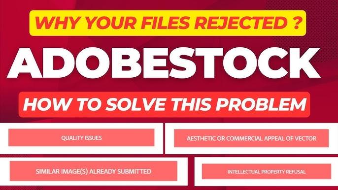 upload image without rejection on adobe stock